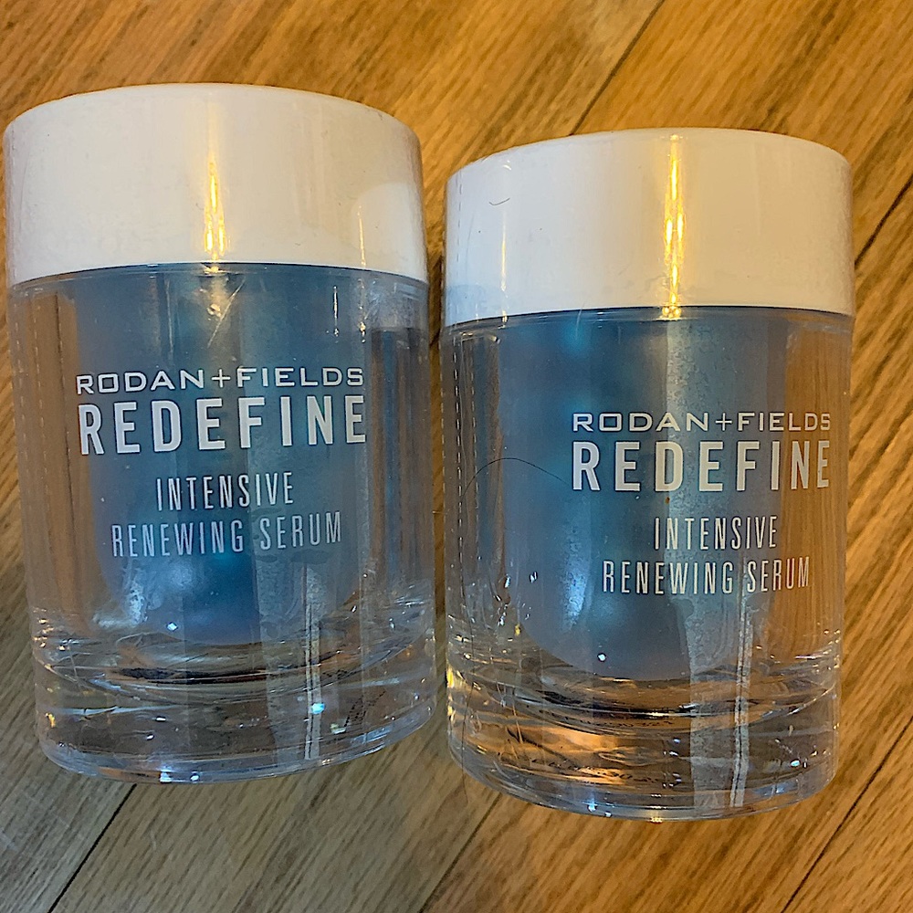 Rodan and Fields R+F Redefine AMP Capsules/Intensive Renewing Serum NIB 2 pkgs